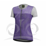 DOTOUT DÁMSKÝ DRES GLORY VIOLET-MELANGE LIGHT GREY