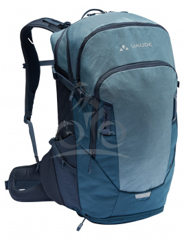 Vaude cyklistický batoh Bike Alpin 24+4, dámsky, blue gray - Vaude Bike Alpin 24+4 blue gray