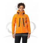 Vaude hardshell bunda Monviso 2,5L, dámska, oranžová (kurkuma) - 36