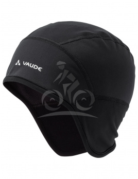 Vaude cyklistická čiapka Bike Windproof III, unisex, black uni - M