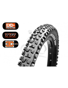 Maxxis plášť Minion DHF 27.5x2.50 WT EXO+ TR 120TPI 3C Maxx Terra, kevlar - 27.5X2.80