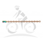 SRAM PC XX1 Eagle HollowPin - 126 článkov, 12 rýchlosťou, copper 00.2518.043.010