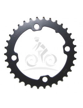 SRAM CRING MTB 34T SS 104 STEEL MATTEBLACK Množ. Uni (11.6215.097.000)