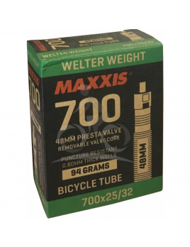 Maxxis duša WELTER WEIGHT 700 - 700X23/32C LFVSEP- galuskový ventil 48mm