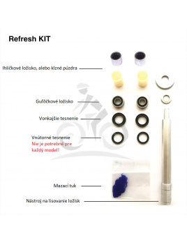 Tatze refresh kit k pedálom - TATZE Refresh Kit pre TWO-FACE Composite a LINK Composite pedále