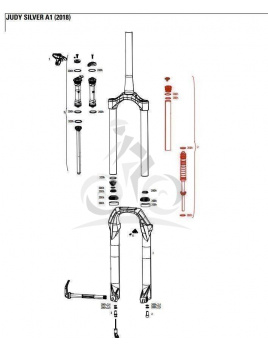 ROCKSHOX SPRING INT LEFT SA JUDYS 30S TP.8 80-120 Množ. Uni (11.4018.010.231)