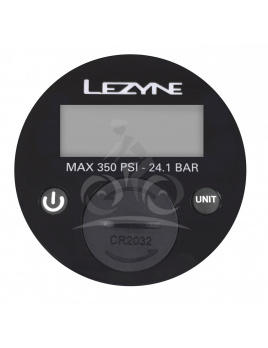 LEZYNE Náhradný digitálny tlakomer pre stojace pumpy 350 PSI, 2,5