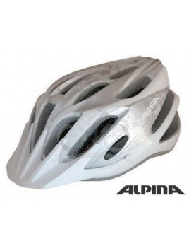 ALPINA Cyklistická prilba Tour 2.0 strieborno-biela - Veľkosť : L, silver-white