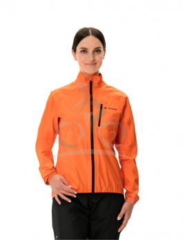 Vaude nepremokavá cyklobunda Drop III, dámska, neon orange - 44