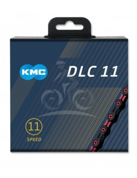 ŘETĚZ KMC X-11-SL DLC RŮŽOVO/ČERNÝ BOX