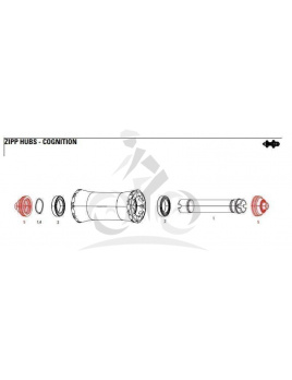 ZIPP END CAP FRONT COGNITION NSW QR Množ. Uni (11.2018.033.000)