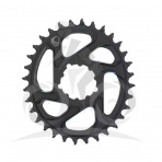 SRAM CR X-SYNC EAGLE OVAL 32T DM 3 OFF B BLK Množ. Uni (11.6218.038.000)