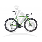 Cestný bicykel MMR ADRENALINE SL 10 - Chrome Green Replica - veľkosť M / 2024