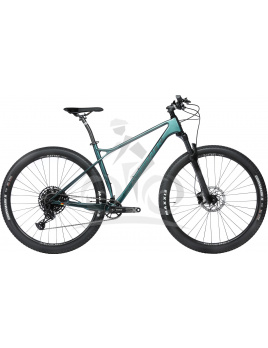 Horský bicykel SILVERBACK Superspeed CF, SRAM NX 12s, veľkosť L - Emerald Green