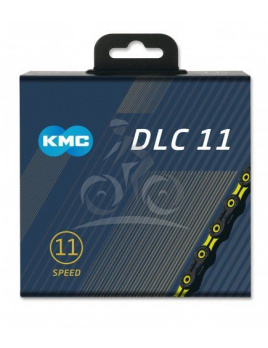 ŘETĚZ KMC X-11-SL DLC ŽLUTO/ČERNÝ BOX