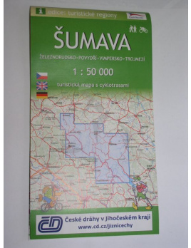 MAPA ŠUMAVA