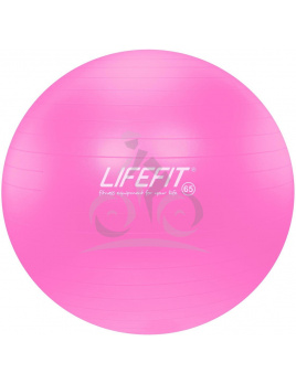 Gymnastická lopta LIFEFIT ANTI-BURST 65 cm, ružový F-GYM-65-02