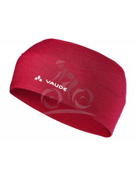 Vaude čelenka Cassons Merino Headband, unisex, dark indian red - Vaude Cassons Merino Headband, dark indi