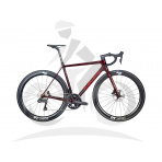 Cestný bicykel MMR ADRENALINE SL 10 - Chrome Red Team - veľkosť M / 2024