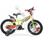 Detský bicykel Dino bikes 616L Raptor yellow 16