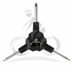 FORCE kľúč Y torx trojstranný T20/ T25/ T30, čierny