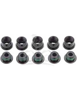 SRAM CHAINRING BOLT KIT 5 STEE/BLACK Množ. Uni (11.6915.012.000)