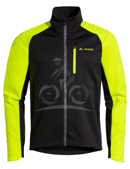 Vaude cyklistická bunda Posta Softshell VI, pánska, neon yellow - M