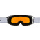 Lyžiarske okuliare Alpina DOUBLE JACK PLANET Q Lite biele - Ski goggles Alpina DOUBLE JACK PLANET Q Lite white