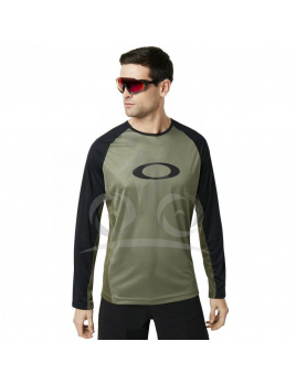 OAKLEY MTB LS TECH TEE BEETLE, veľkosť XL - MTB dres