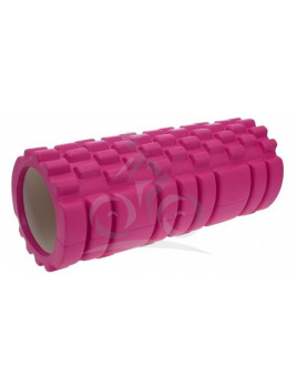 LifeFit Yoga Roller A01 33x14cm, ružový masážny valček