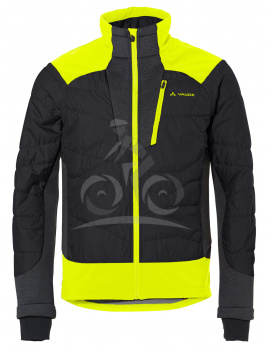 Vaude cyklistická bunda Minaki JIII, pánska, black/yellow - XL