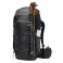 Vaude turistický batoh Asymmetric 42+8, unisex, black - Vaude Asymmetric 42+8, unisex, black