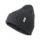 Vaude zimná čiapka Moena Beanie II 24, unisex - black/black (čierna)