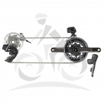 SRAM AM RED AXS 2X GROUPSET HRD FM CL 2P Množ. Uni (00.7918.078.010)