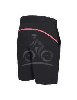 GENIA BIKE SHORTS dámské cyklo šortky - L-černá