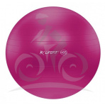 Gymnastická lopta LIFEFIT ANTI-BURST 65 cm, bordó F-GYM-65-22