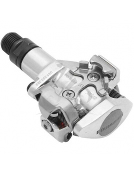 PEDÁLY SHIMANO SPD M-505 MTB - stříbrné