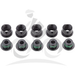 SRAM CHAINRING BOLT KIT 5 STEE/BLACK Množ. Uni (11.6915.012.000)