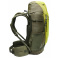 Vaude turistický batoh Asymmetric 42+8, unisex, bright green - Asymmetric 42+8, bright green