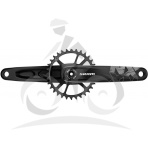 Kľuky SRAM NX Eagle Boost 148 DUB 12s 175 s priamou montážou 32z X-SYNC 2 oceľových prevodníkov, čierne