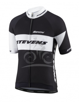 DRES STEVENS AERO EQUIPE ČERNO/BÍLÁ KRÁTKÝ RUKÁV - M