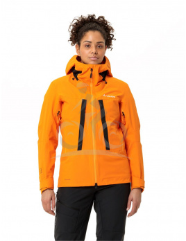 Vaude hardshell bunda Monviso 2,5L, dámska, oranžová (kurkuma) - 38