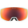 Lyžiarske okuliare Alpina DOUBLE JACK PLANET Q Lite biele - Ski goggles Alpina DOUBLE JACK PLANET Q Lite white