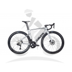 Cestný bicykel MMR ADRENALINE AERO 00 PLUS - Silver N Black