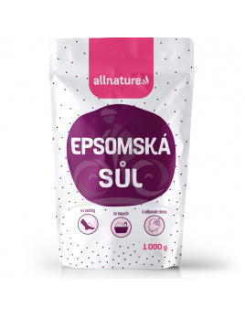 Allnature Epsomská soľ 1 kg