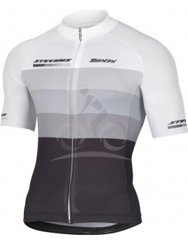 DRES STEVENS AERO EQUIPE BÍLO/ČERNÝ KRÁTKÝ RUKÁV - M