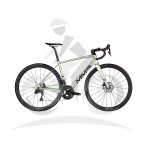 Cestný bicykel MMR GRAND TOUR 30 - Moss Green N Black - veľkosť XXL / 23/2024