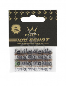 PEATY'S HOLESHOT TUBELESS PUNCTURE PLUGGER REFILL PACK (6X 1.5MM) (PPR-TPP-RP1-12) Množ. Uni