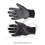 SNOWRIDE GLOVES zimní sportovní rukavice - L-černá