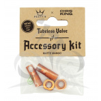 PEATY'S X CHRIS KING (MK2) MANGO TUBELESS VALVES ACCESSORY KIT (PTV2-ACCS-MNG-12) Množ. Uni